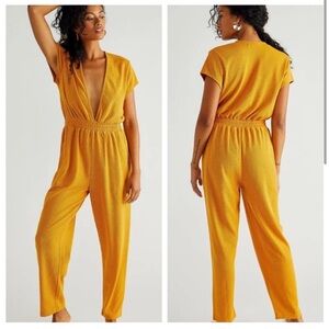 Free People Terry Jumpsuit